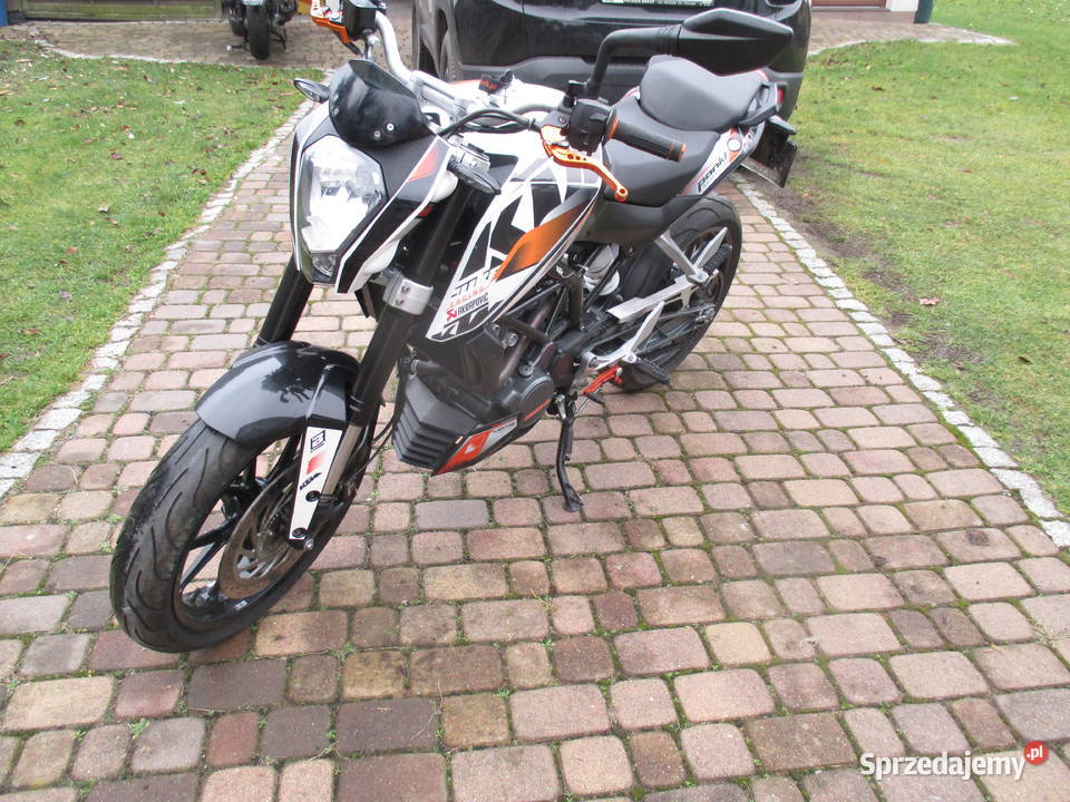 ktm duke 125 Rojów