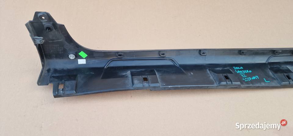DACIA SANDERO III STEPWAY LISTWA PROGOWA LEWA