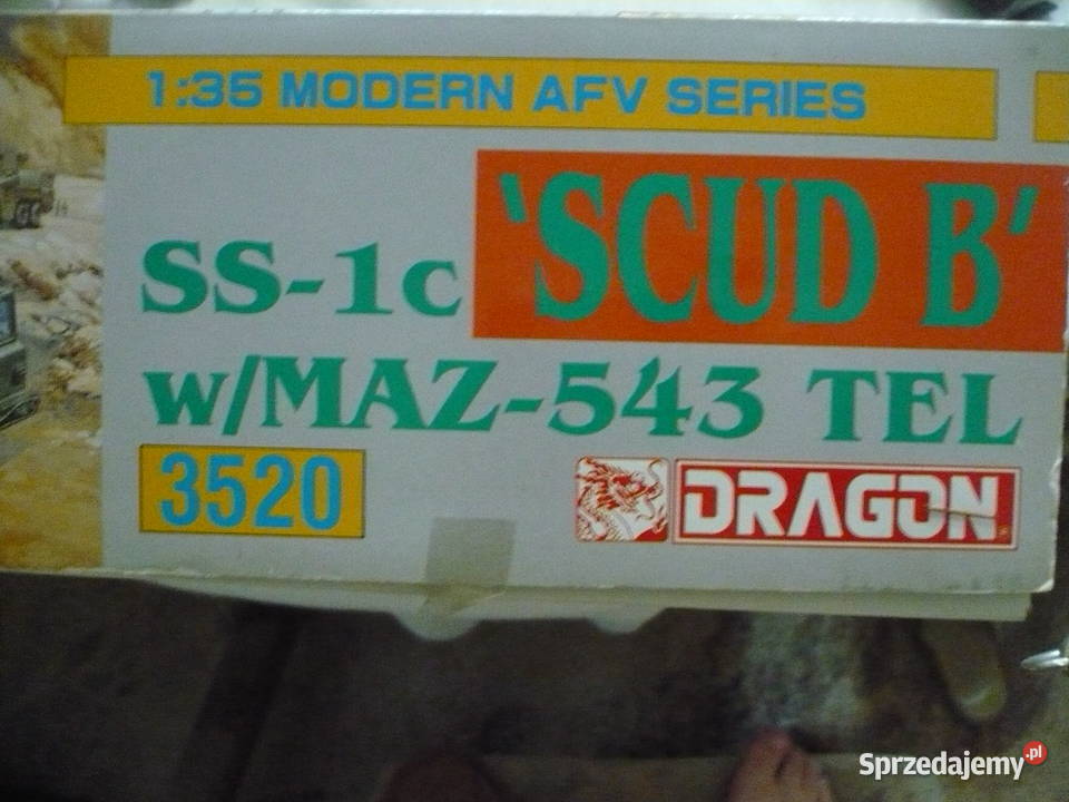 modelarstwo SCUD nowy duży 135 Dragon Wałbrzych