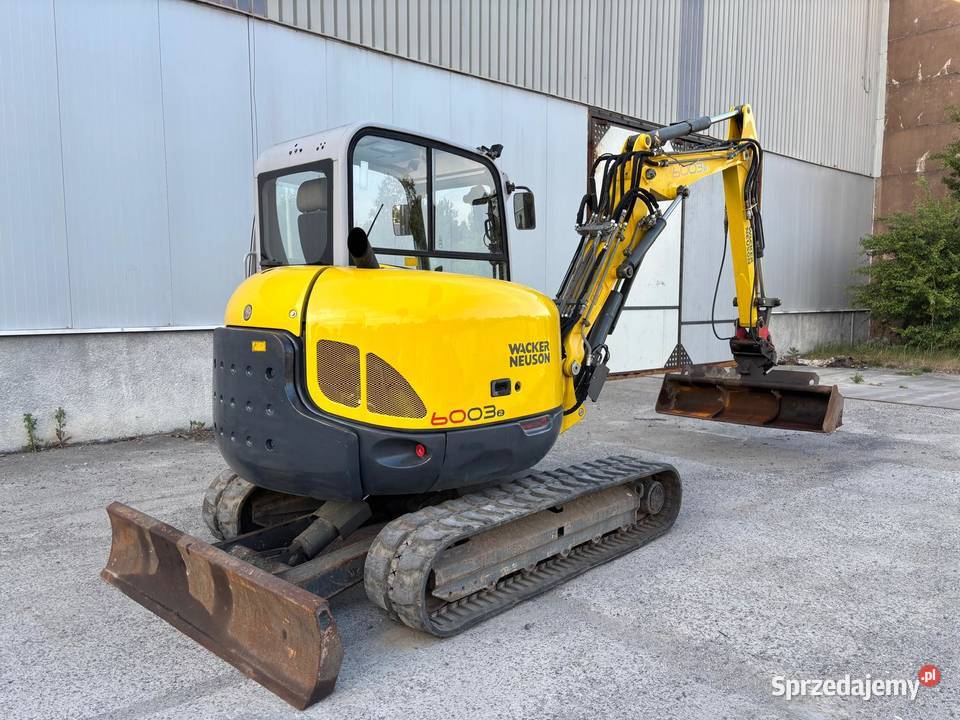 Minikoparka WACKER NEUSON 60032 2012 4729 mtg Szybkozłącze Chojnów