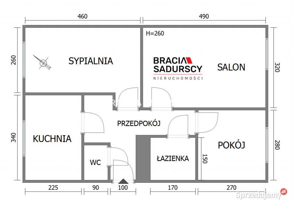 Mieszkanie Kraków os Teatralne 57m2