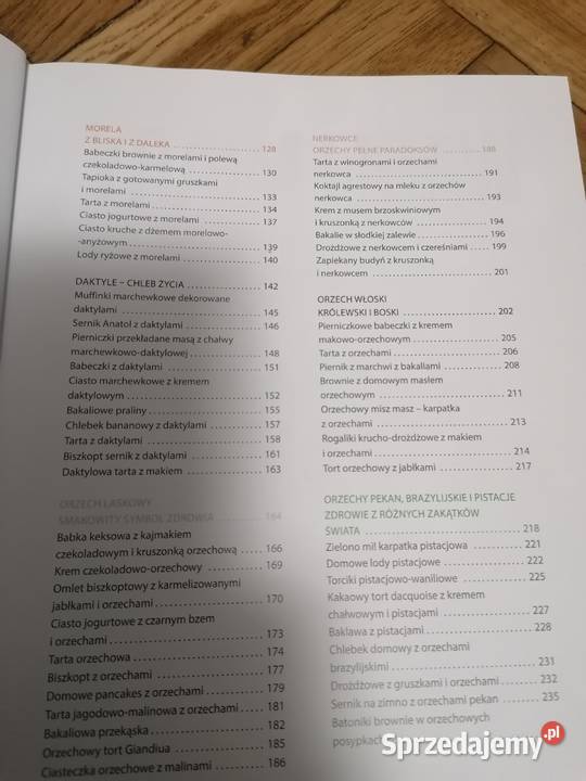 Książka z przepisami desery i ciasta pomorskie Gdańsk
