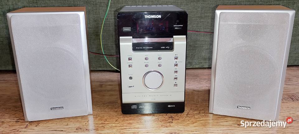 Wieża Thomson CS186 USB MP3 Funkcja Nagrywania Wąbrzeźno