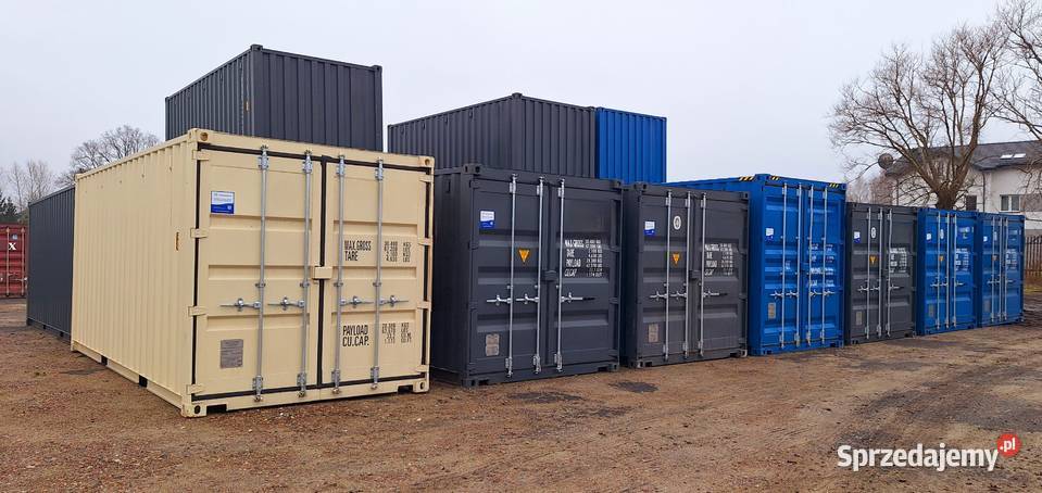 KONTENER MORSKI 20DV Antracyt NOWY dostępny ręki kujawsko-pomorskie Tuchola