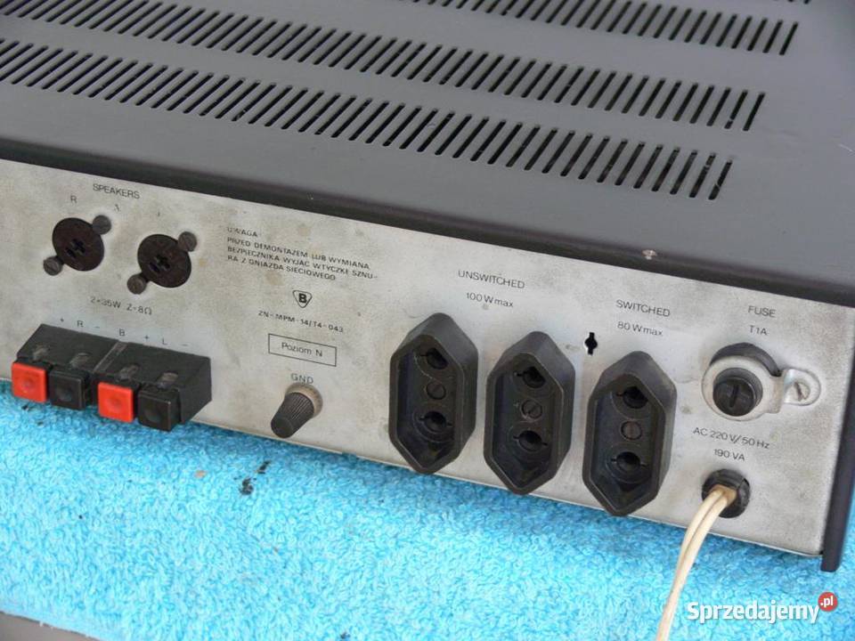 Wzmacniacz Unitra PW 7020 sprawny WYSYŁKA Jasło