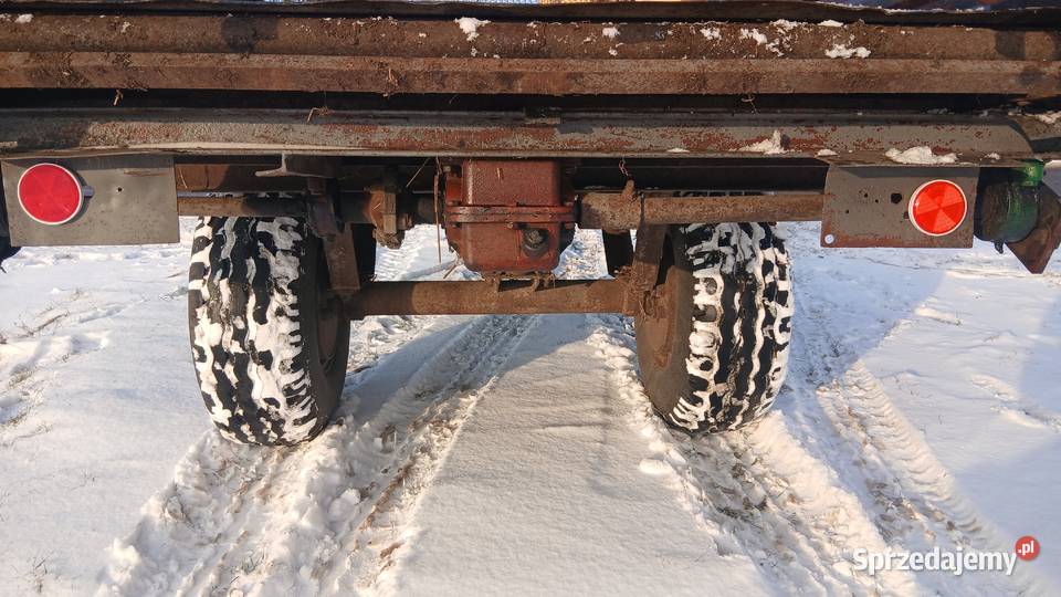 Rozrzutnik Obornika 35t Jednoosiowy Turek