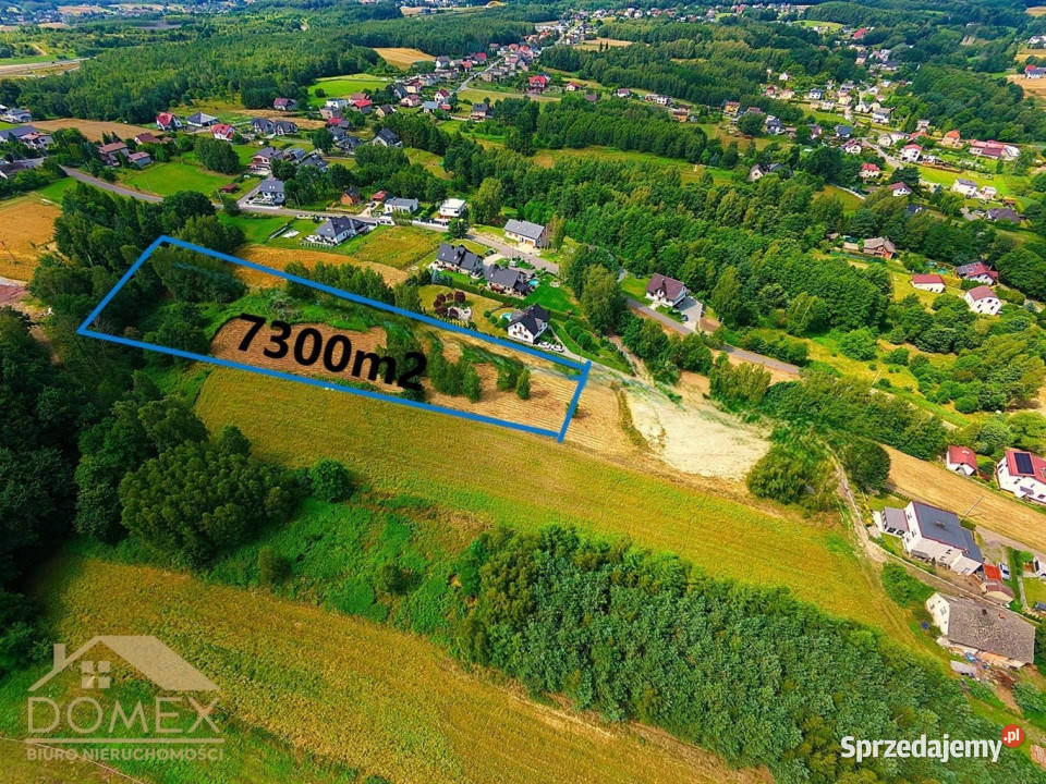 Grunt 8300m2 Mszana