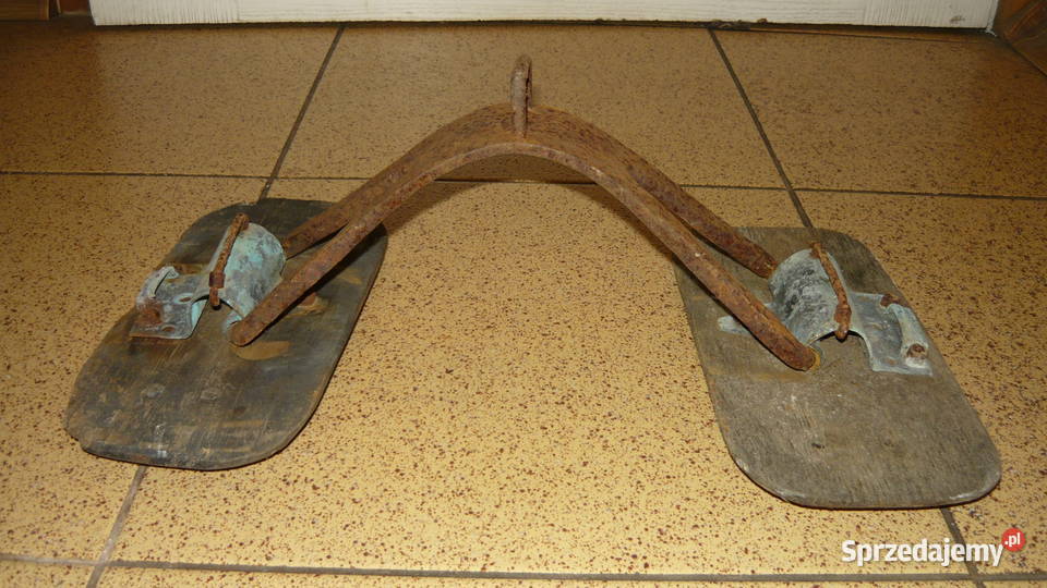 Siodełko stare na konia uprzęży roboczej terlica Sokółka