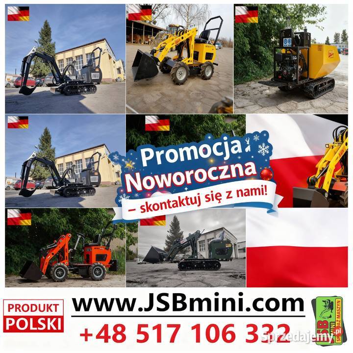 Mini Koparka Ładowarka Wozidło ROLNICZE NOWE 202 kujawsko-pomorskie Toruń sprzedam