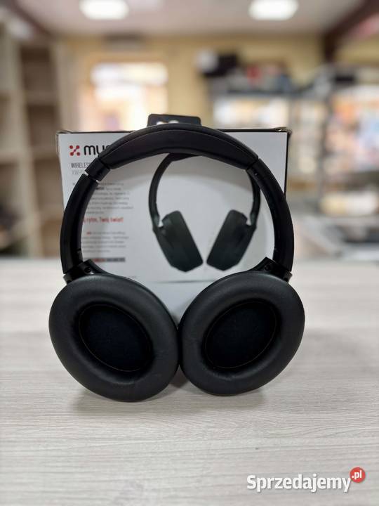 Słuchawki nauszne XMUSIC XWH500K ANC Czarny Elbląg