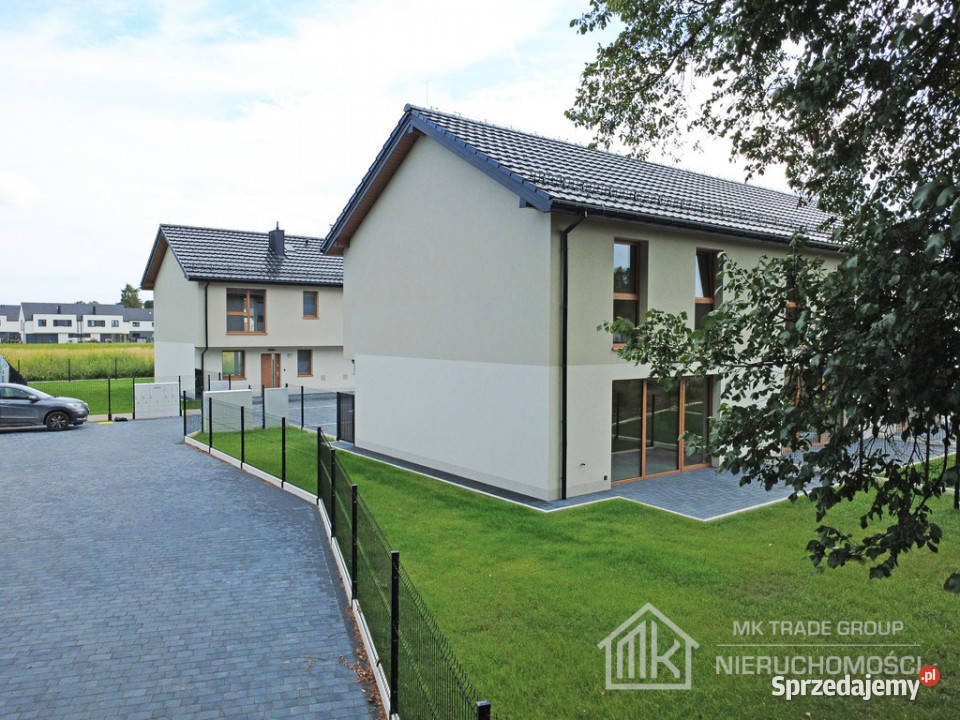 Dwupoziomowe 84m2 ogródek 2 miejsca postojowe Rok budowy 2026 małopolskie