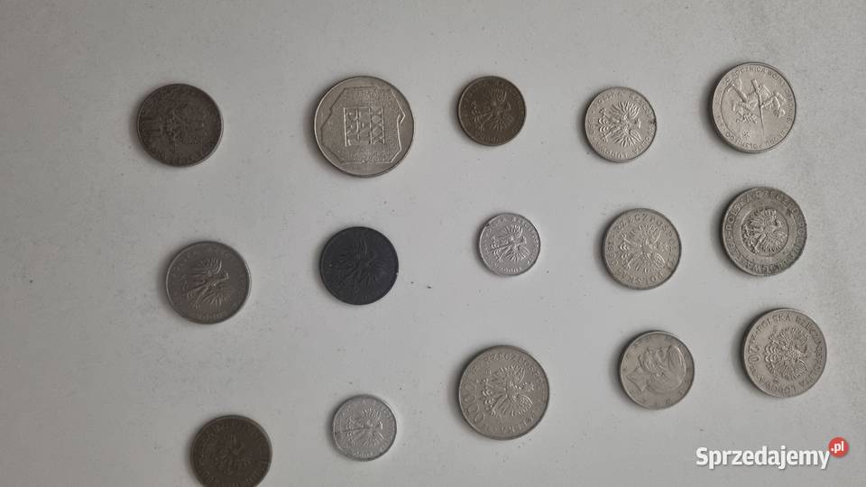 Monety PRL NRD i inne zestaw 39 monet dolnośląskie