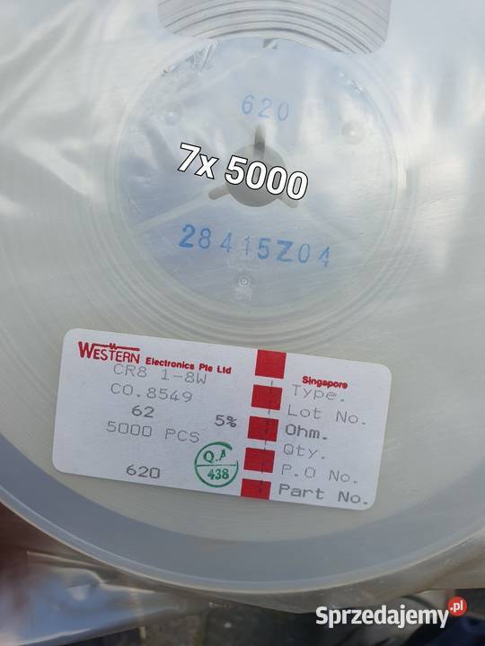 Rezystory Różne duża ilość Części i akcesoria Warszawa