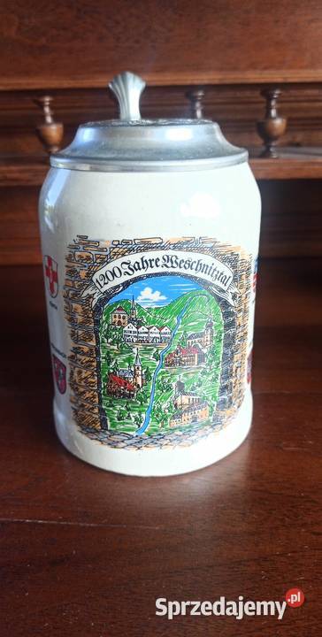 Kufel syg Zinn 50 lecie US Army w Europie pomorskie Gdańsk sprzedam