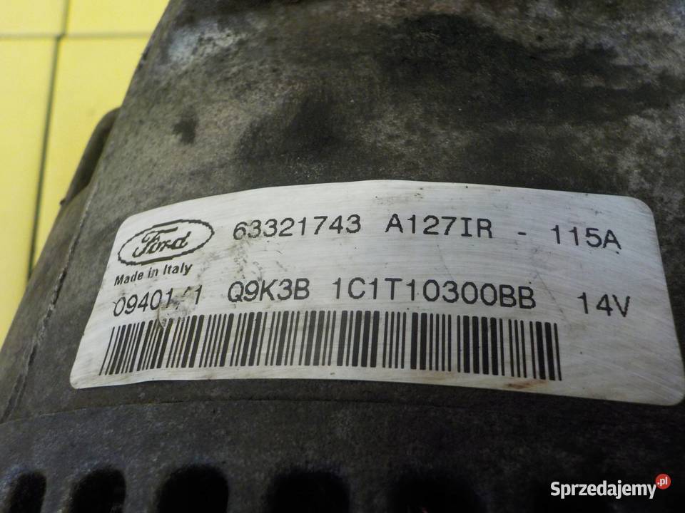 FORD TRANSIT MK6 23 B 02r 145 E5FA alternator Suków