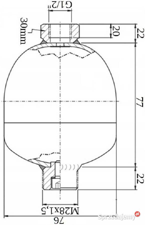 HYDROAKUMULATOR Hydrauliczny Amortyzator 016L Solec Kujawski sprzedam
