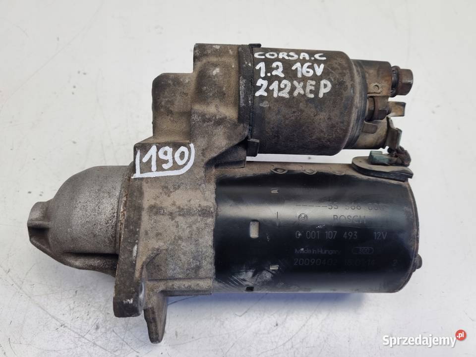ROZRUSZNIK Opel Corsa D 12 14 16V ROZRUSZNIK lubelskie Chełm