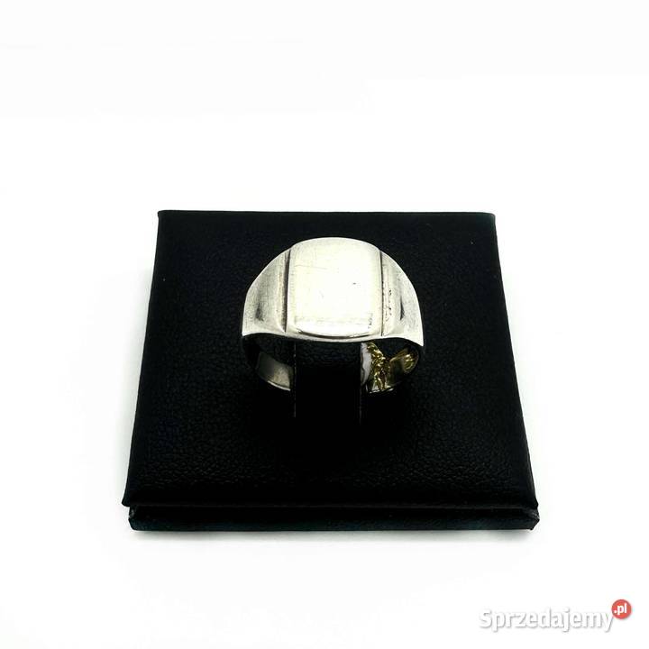 Srebrny Sygnet pr 925 459g Rozmiar 15