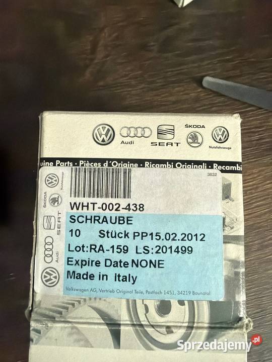 śruba koła o numerze części WHT002438 wielkopolskie