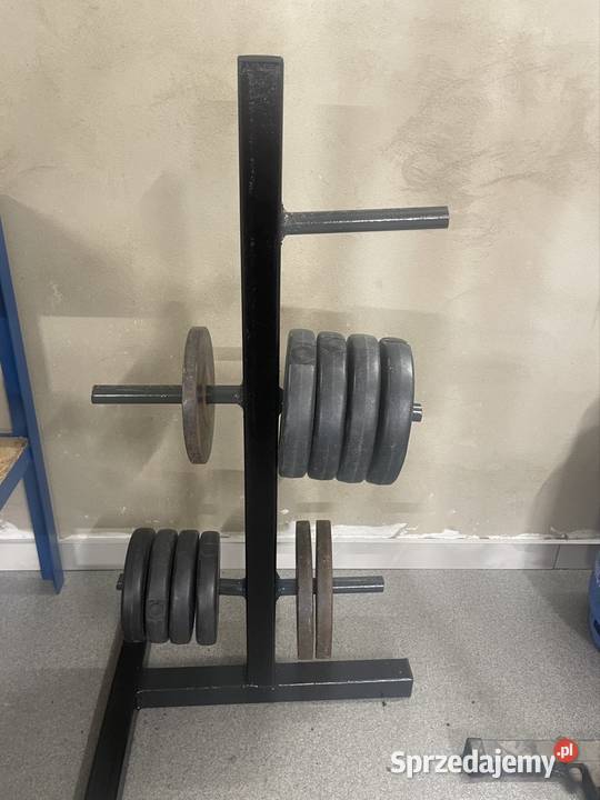 Stojak na obciążenia na siłownię