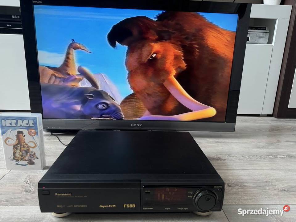 Magnetowid Panasonic NVFS88 Oryginalny Pilot Szczecin