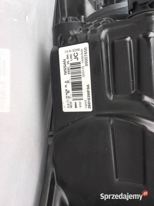 NISSAN NOTE 2 PRAWA LAMPA PRZÓD wielkopolskie Ostroróg