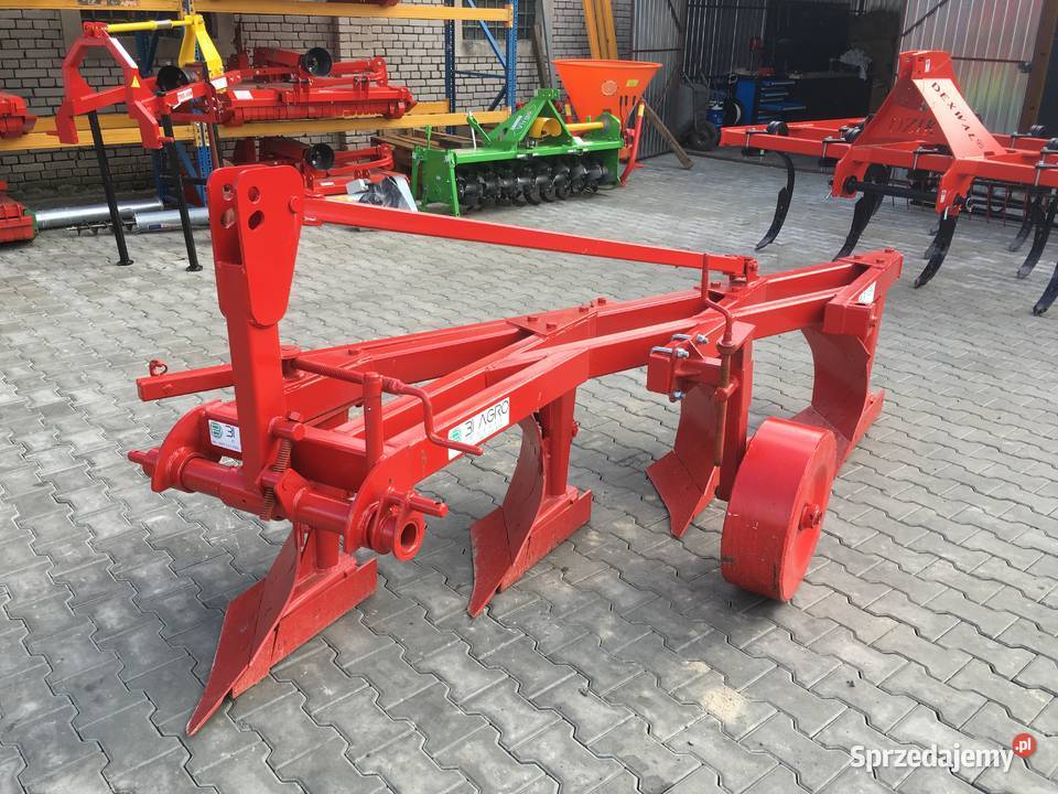 Pług zagonowy podwyższany 5 SKIBKOWY 2 3 4 ATLAS Sokołów Podlaski