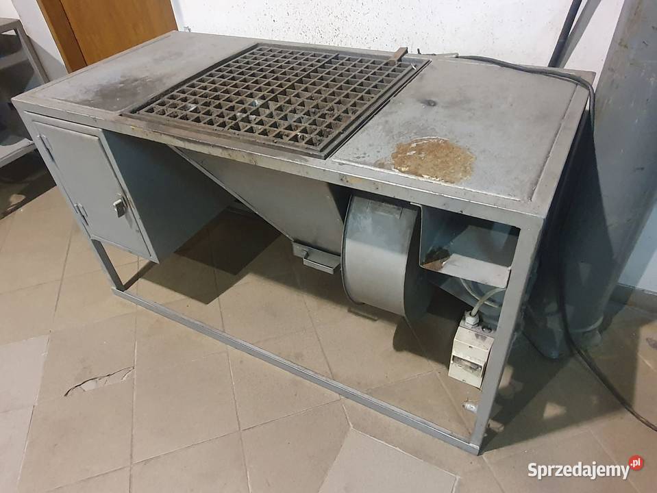 Używany stół spawalniczy z odciągiem dolnym