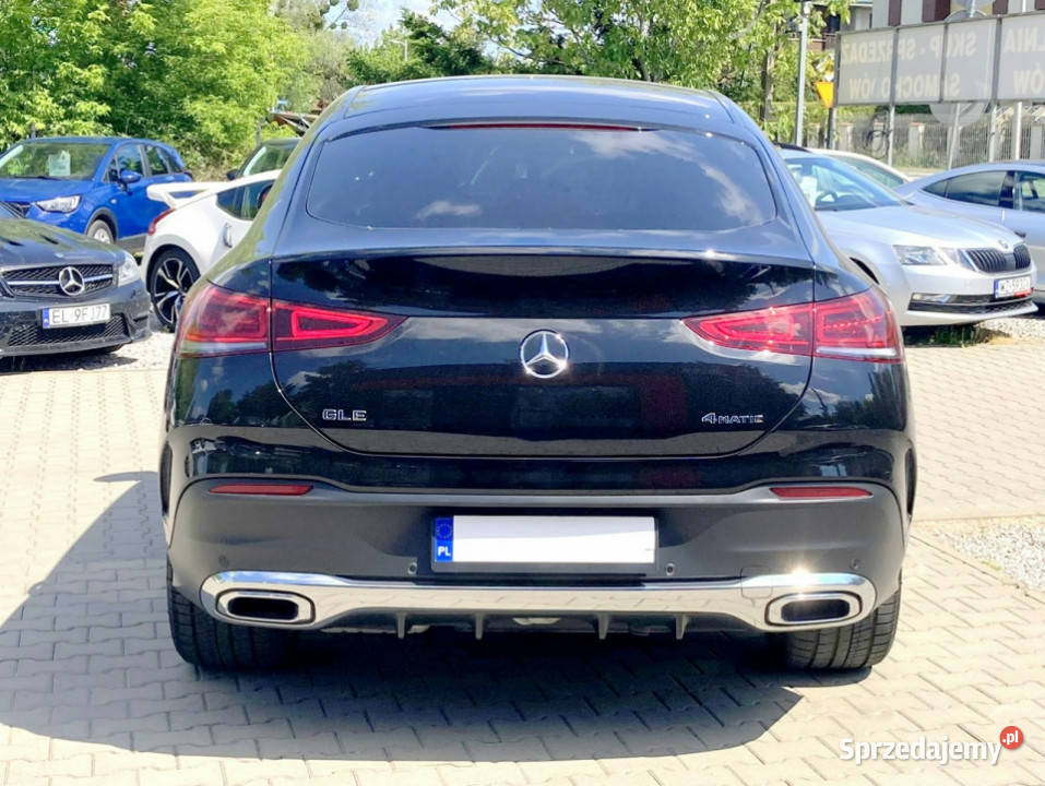 Mercedes GLE 400 Benzyna W167 2019 mazowieckie Konstancin-Jeziorna
