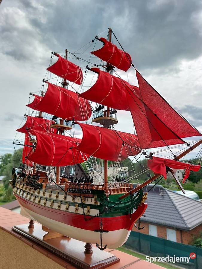Tall Ship Le Protecteur Model Jedyny z odcienie czerwieni Warszawa sprzedam