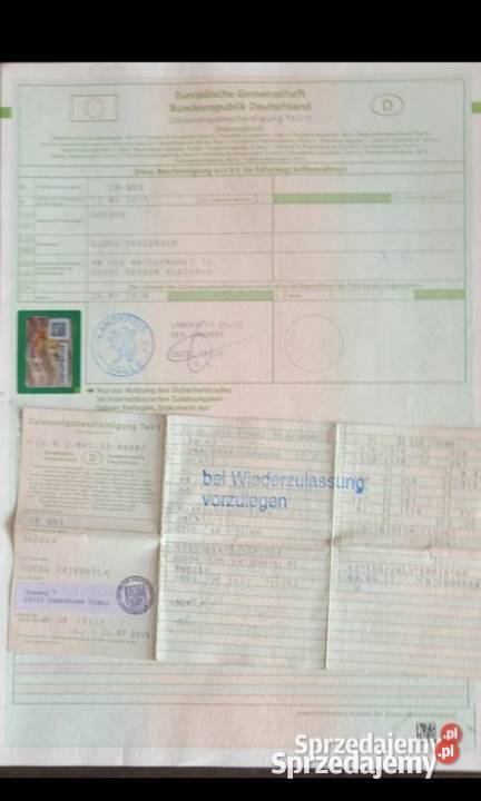 Ducati multistrada 1260 S 2018 rama dokumenty Nowy Tomyśl sprzedam