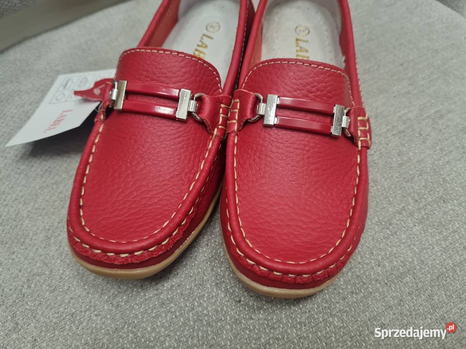 Buty mokasyny Nowe Skórzane 36 Warszawa