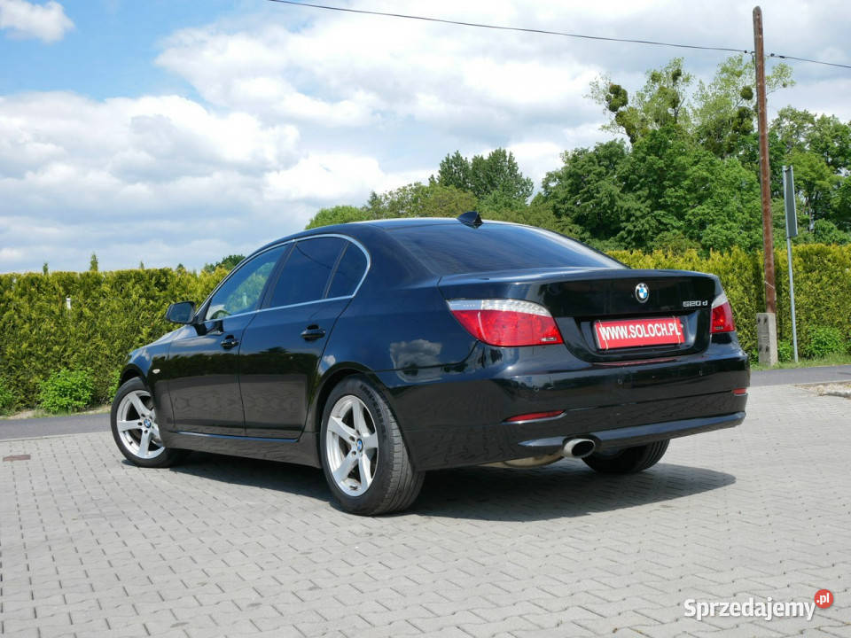 BMW 520 520d 163 Eu5 Sedan 1 wł 7 lat Skóra Navi wielofunkcyjna kierownica śląskie Goczałkowice-Zdrój