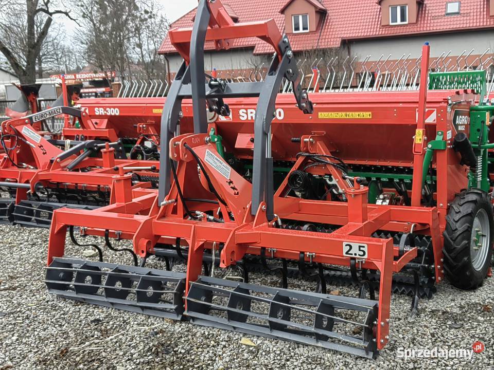 Agregat uprawowosiewny EUROMASZ AS25 lubelskie Żółkiewka-Osada