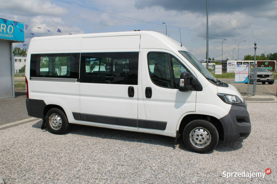 Peugeot Boxer L3H2 Gwarancja 9 osobowy II 2006 światła do jazdy dziennej Warszawa
