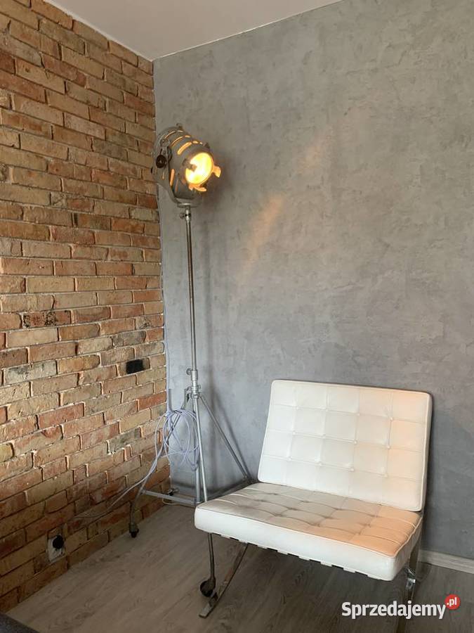 Lampa zabytkowa oświetlenie filmowe PRL 1963 Fotele Poznań