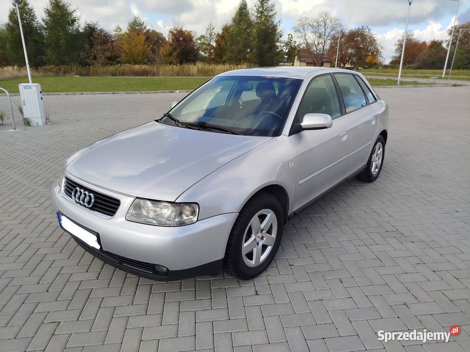 A3 8L 16 Benzyna Gaz sekwencja 2002 wersja 5 isofix Świdnik