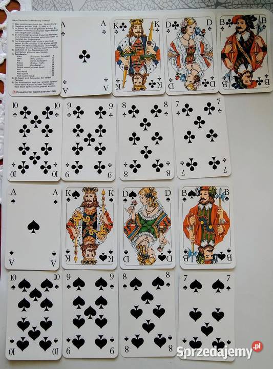 Karty do gry w skata Żory