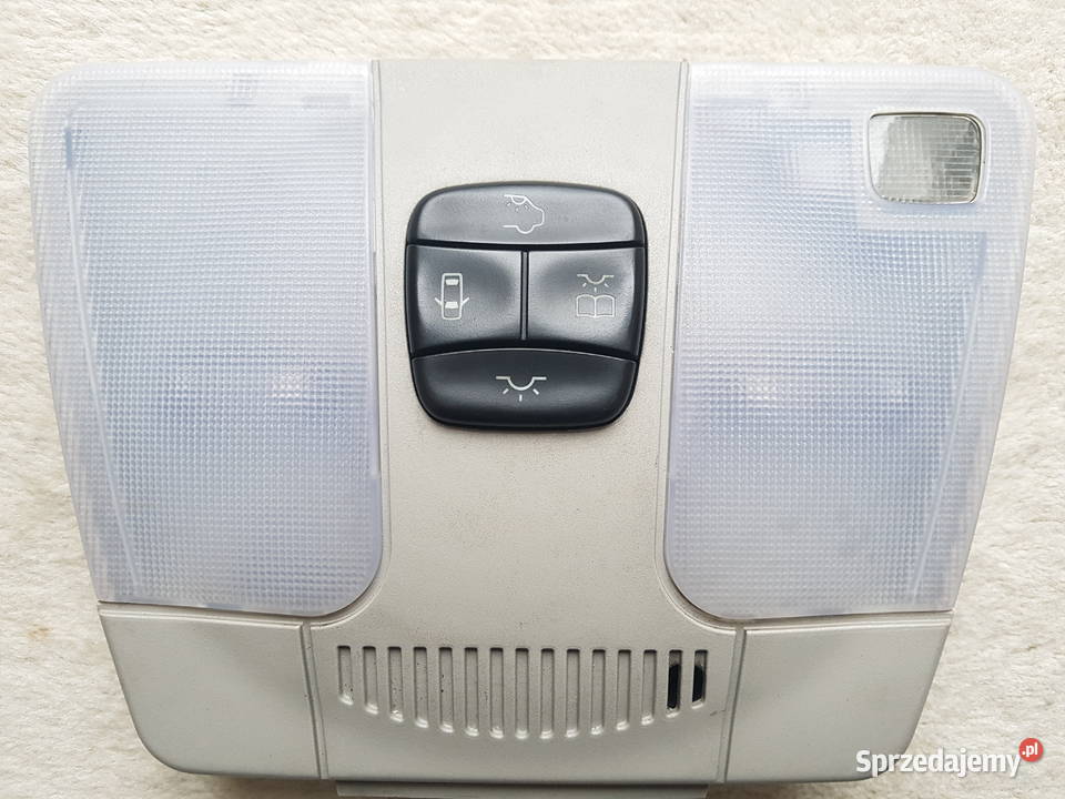lampka podsufitki panel oświetlenia Mercedes CLK