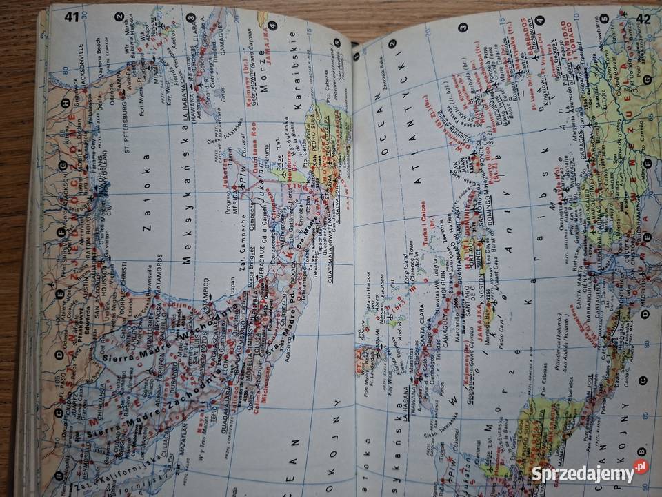 Kieszonkowy atlas świata PPWK Kraków