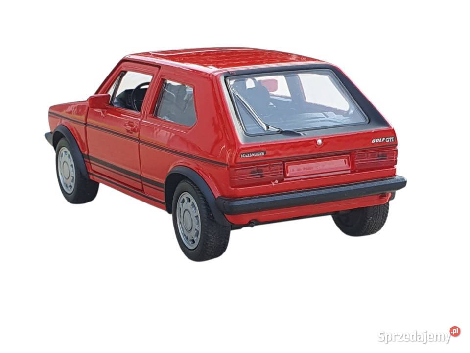 Model samochodu VW Golf I GTI czerwony skala 134 Cieszyn