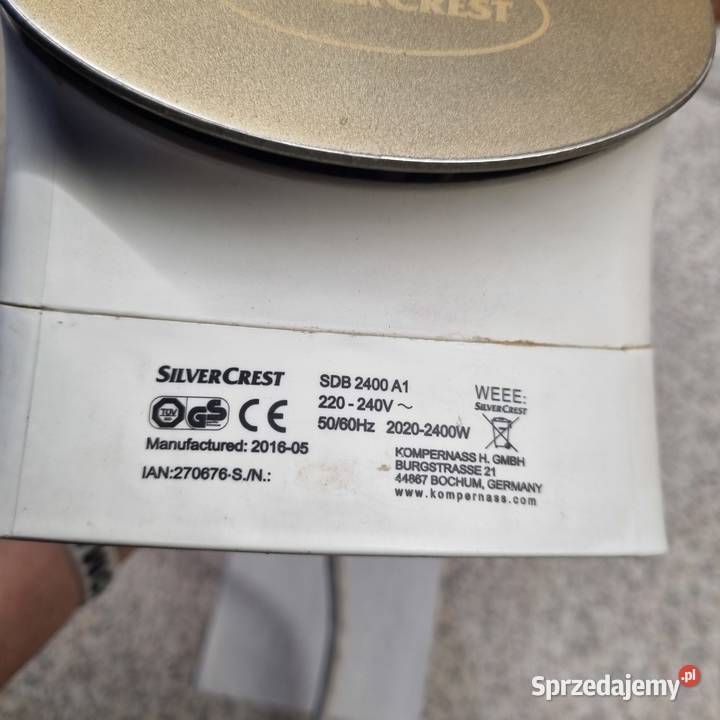 żelazko silwer creast sdb 2400A1 urzywane czyste Brzeg sprzedam
