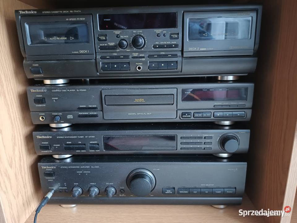 Magnetofon 2 kasetowy Technics RS TR 474 Wronki