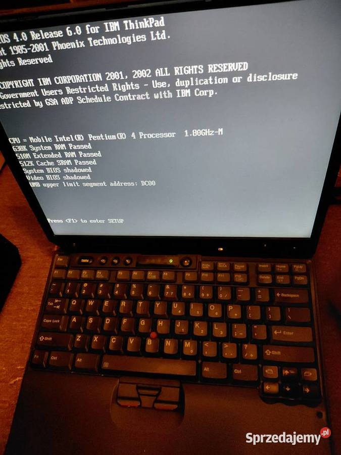 ibm thinkpad T30 na części Grodzisk