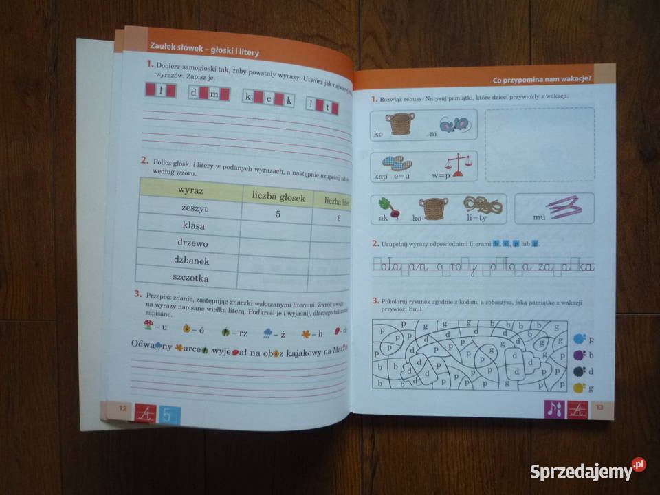 Nasze ćwiczenia 2 część 2 i 3 Klasa 2 J polski Szczecin sprzedam