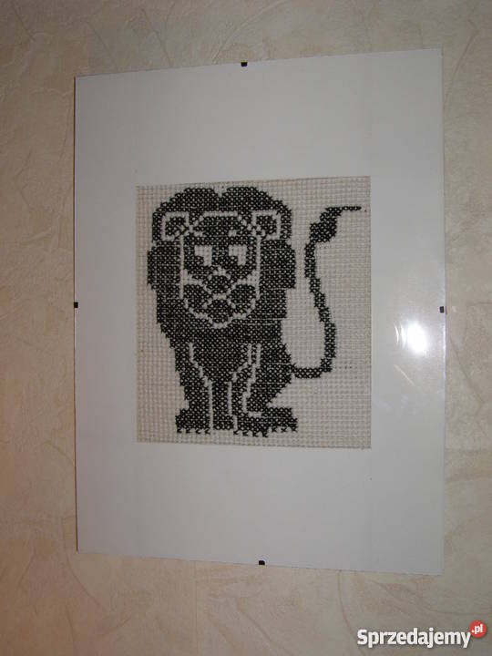 Znaki zodiaku w passe partouthaft krzyżykowyhaft