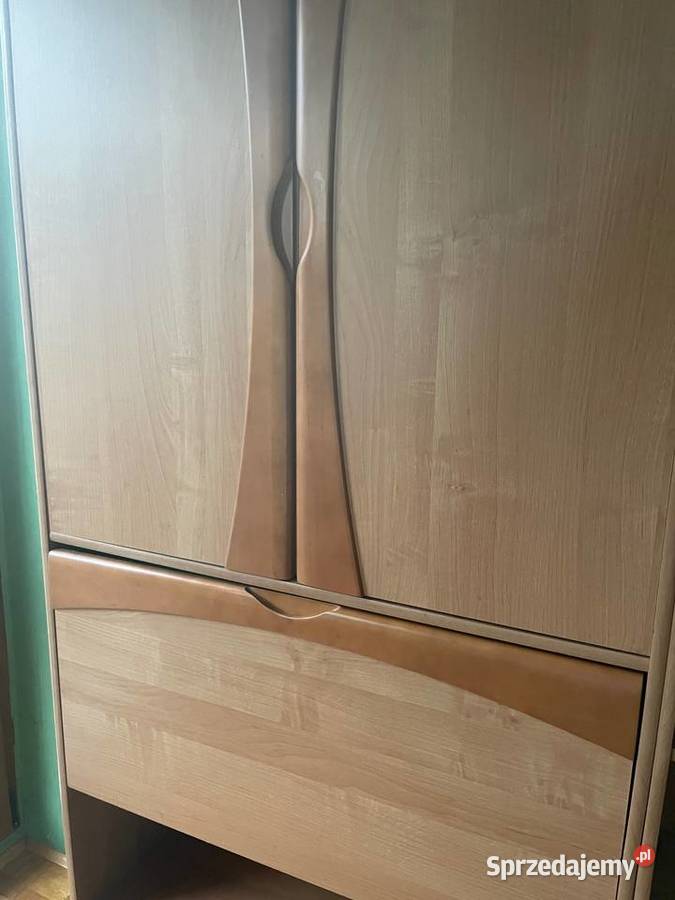 Segment z elementami drewnianymi Wrocław tanio