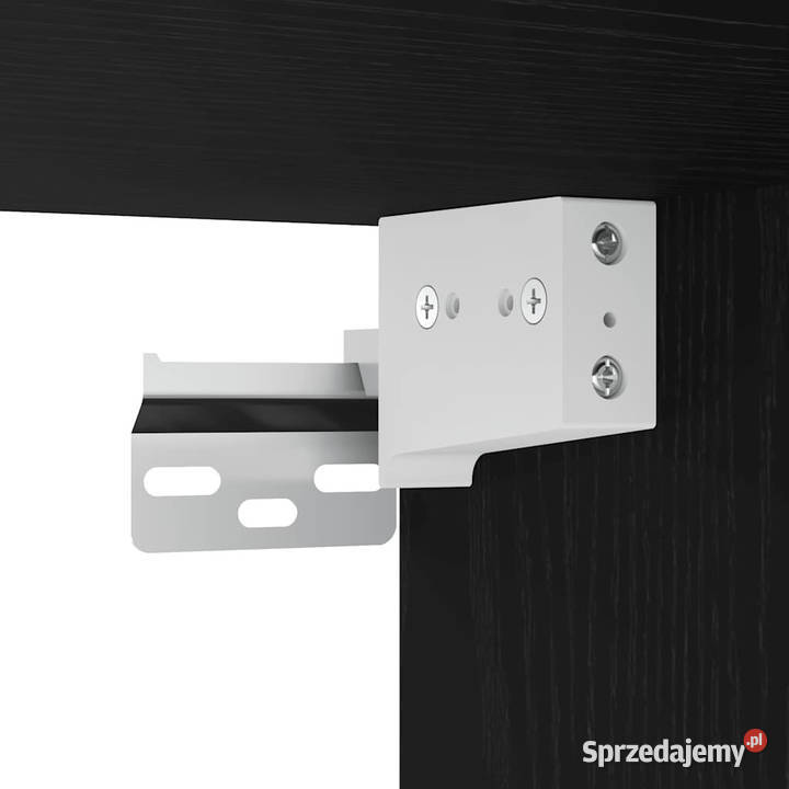 Wiszące szafki nocne 2 czarne 45x26x285 WM858599 mazowieckie Warszawa