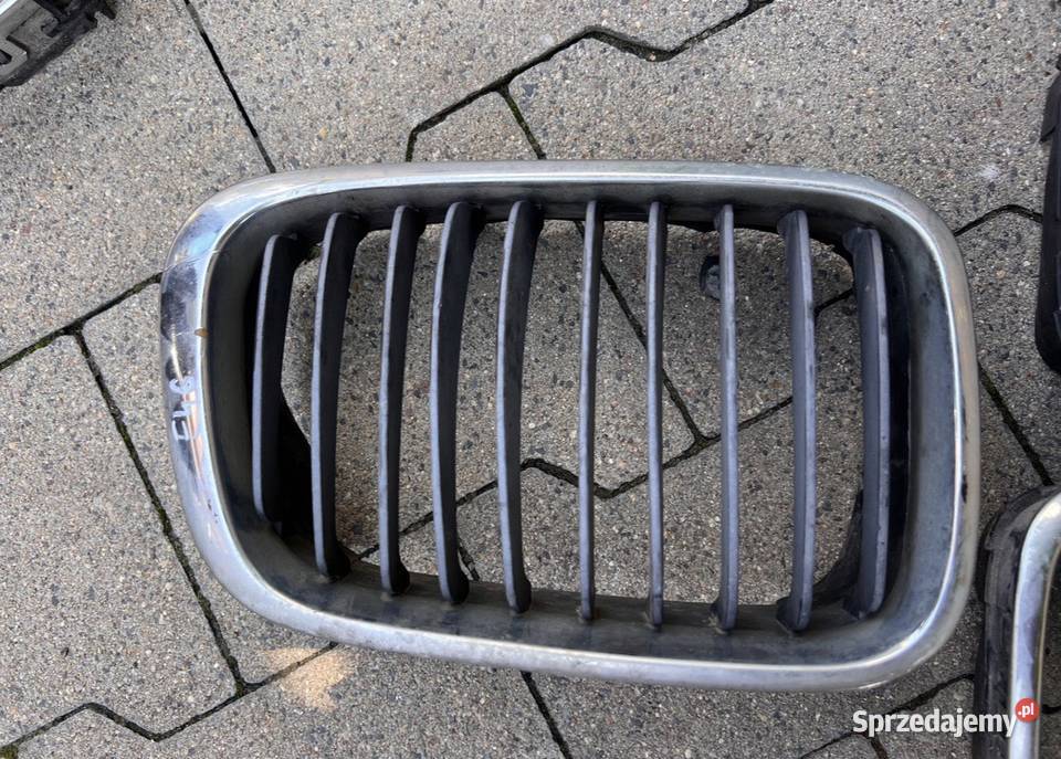 Nerki Grille BMW 3 E46 Przedlift OEM Chrom Kielce sprzedam