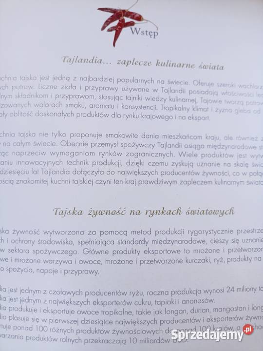 Tajskie smaki zdrowie kuchnia dieta unikat Warszawa